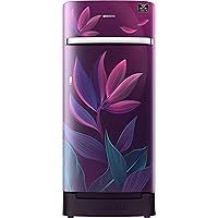 Samsung 198 L 5 Star Inverter Direct-Cool Single Door Refrigerator (RR21T2H2W9R/HL, Paradise Purple, Base Stand with…