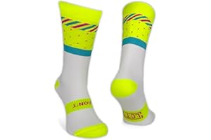 LCTT Chaussettes de Sport Techniques Compressives, Conçues Pour la Haute Performance Dans la Pratique Sportive de la Course à Pied, du Cyclisme, du CrossFit, du Gymnase, Coolmax.