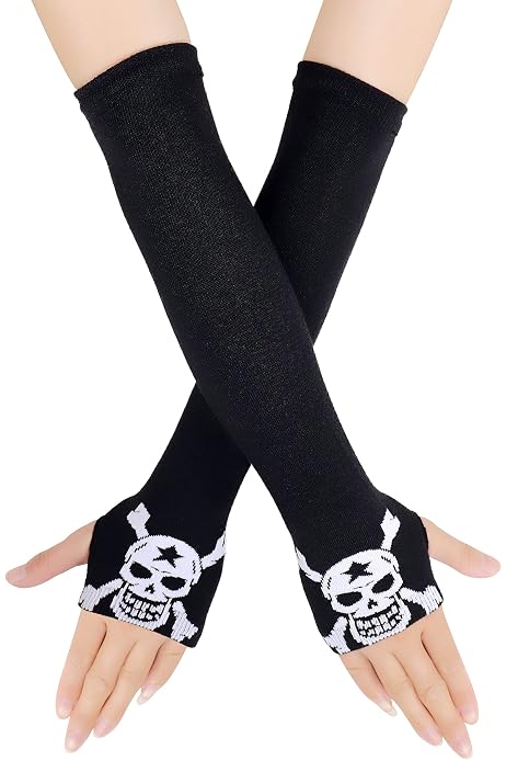 Fingerlose Handschuhe Damen – Warme Armstulpen Aus Acryl Für Kalte Tage Im Büro & Outdoor