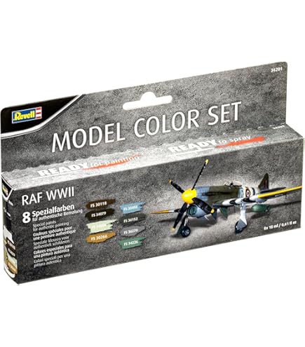 Kit Peinture Vallejo Battle Of Britain - Couleurs Historiques Pour Maquettes Avions RAF