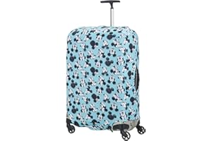 Samsonite Global Travel Accessories Disney - Housse de Valise en Lycra L, Bleu (Mickey/Minnie Blue)