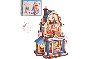 ROKR Happyduke Toys 3D träpussel för vuxna, leksaksaffär EAM01