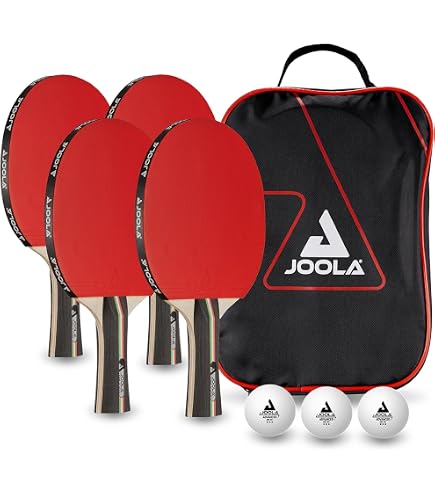Schildkröt Set da Ping Pong Champs Line 400, 2 Racchette, 4 Palline 1-Stella, in Blister, Eccellente qualità Ricreativa, 788498