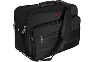 EAAKIE Arbeitstasche Umhängetasche Flugbegleiter Herrentasche XXL