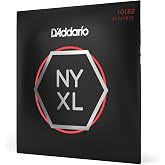 D'Addario NYXL1052 Nickel Wound Elektro Gitar Teli (10-52)