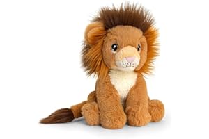 Deluxe Paws Peluche Douce et écologique 100% recyclée (Lion)