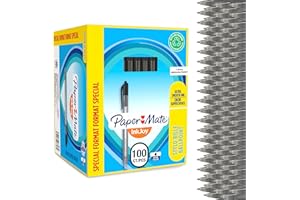 Paper Mate InkJoy 100RT Retractable Ballpoint Pens | Medium Point (1.0mm) | Black | 100 Count