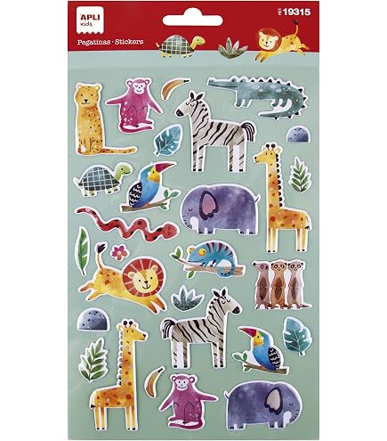APLI Kids Maxi-Sticker „Luftfahrzeuge“ – 31 Aufkleber Mit Silberprägung, Permanent Haftend, Für Scrapbooking & Deko