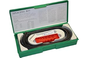 MR O-RING Buna-N O-Ring Splicing Kit, 70A Durometer, Black, Metric Sizes, 9 Pieces, 1 Meter Each
