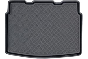 M MOTOS Mata bagażnikowa z PE pasuje do Volkswagen Tiguan II od 2015 Zwiększ komfort podróży dzięki wytrzymałej macie bagażnikowej - mata do bagażnika na każdą pogodę, ochrona przed zabrudzeniami