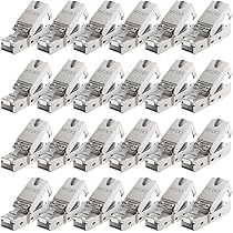 DeleyCON 12x CAT 6a Gereedschapsloze RJ45 Netwerkconnector Met LSA Aansluiting Voor Starre Installatiekabels Afgeschermd 10 Gbit S Lan Kabel Netwerkkabel Connector Cat6a Metalen Behuizing 683013906 DeleyCON 12x CAT 6a Gereedschapsloze RJ45 Netwerkconnector Met LSA Aansluiting Voor Starre Installatiekabels Afgeschermd 10 Gbit S Lan Kabel Netwerkkabel Connector Cat6a Metalen Behuizing 683013906