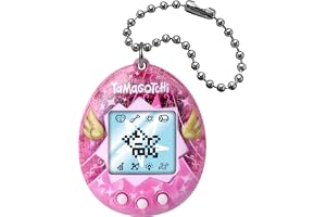 BANDAI, Tamagotchi Angel Virtual Husdjur Angel Dress, flerfärgad 42999, elektronisk leksak för åldrarna 8+ Ditt favorit elektroniska husdjur med nya mönster att samla