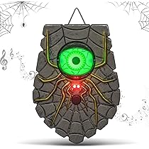 Halloween Türklingel Mit Augapfel - Animierte Eyeball Klingel Mit Soundeffekten