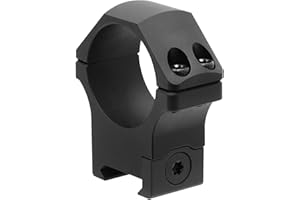 UTG PRO UTG Colliers de Montage Medium pour Lunette diamètre 34 a Double Serrage Optique Mixte Adulte, Noir Mat