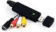 CSL - USB 2.0 Audio Video Grabber Neue Software Windows 10 fähig - VHS - Videoadapter zur Bearbeitung-Nachbearbeitung - vergoldete Kontakte