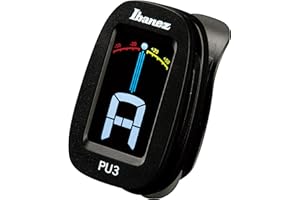 Ibanez PU3-BK Clip Chromatic Tuner Black - Tuner do gitary