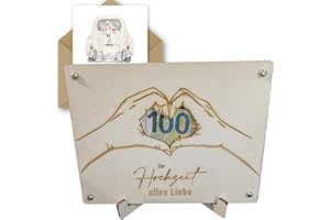 Woodland Mail Geldgeschenk Hochzeit Hochzeitsgeschenke für Brautpaar Geldgeschenke Verpackung mit Hochzeitskarte (Hande)