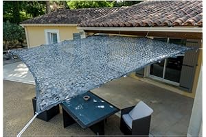 WERKA PRO Toldo de Sombra Gris 120 g/m2 4 x 5m