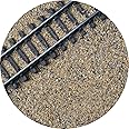 OO/HO Gauge Model Railway Track Ballast - Brown/Grey | 250g | Model Railway Scenery Material
