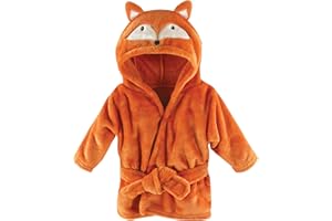 hudson baby Szlafroki Niemowlęta - dziewczynki Hudson Baby Unisex Baby Plush Pool and Beach Robe Cover-ups, Fox