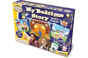 Brainstorm TOYS- Torche et projecteur d'histoire, My Bedtime, Grand