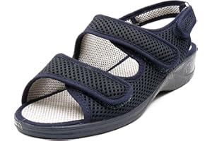 Zapatilla Mujer, Marca DOCTOR CUTILLAS, Color Azul Marino, Cierre Dos velcros - 21739-115