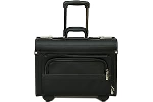 TASSIA Pilot Case Briefcase Business Laptop Travel Flight Briefcase Bag Hand Luggage