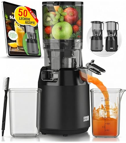 Slowjuicer – sapcentrifuge voor fruit en groenten – 1100W – 2 liter Slowjuicer – sapcentrifuge voor fruit en groenten – 1100W – 2 liter