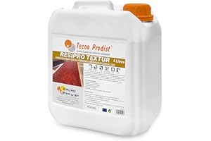 RESIPRO TEXTUR di Tecno Prodist, (4 Litri) Vernice per cemento stampato – pittura protettiva trasparente, ad alte prestazioni, a base di resine, alto ancoraggio, resistente, non ingiallente, incolore