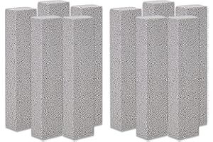 HELWEET Pietra Pomice per WC, Pietra Pomice Pulizia, Cleaning Block WC, per La Pulizia di WC, Lavelli di Cucina, Piscine, Pareti Piastrellate, Griglie per Barbecue, 10 Pezzi, 15 x 3.5 x 2.5cm