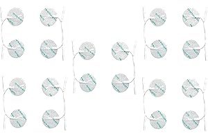 Healthcare World ® de la Ronda 20 Tens electrodos de desfibrilación Tens Almohadillas para el TPN Tenscare NeuroTrac máquinas Flexi Tens