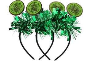 SOIMISS 2 Stücke Kiwi Cosplay Stirnband Dekorative Obst Haarband Party Haarklinke Grüne Haarnadeln Haarnahrungsmittel Party Liefern für Jubiläum Hochzeitsparty