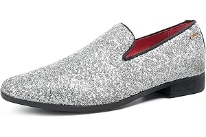 uubaris Mens Loafers Dress Shoes Slip On Driving Shoes Tuxedo Suit Shoes