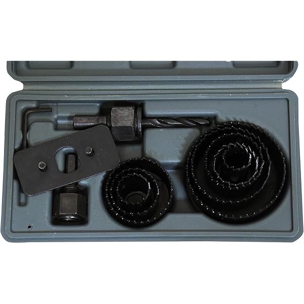 247bid Mini Circular Saw Blade Set – 54.8mm, 3pc HSS / TCT / Diamond Cutting Discs With Mandrel, Multi-Material