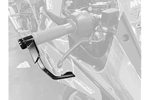 FULLIBARS Paramani Moto Universale Alluminio 7/8" 22mm Semimanubri Protezioni Manubrio,per Leve freni Leve frizione Controls Grips Yamaha Suzuki Ducati Honda Paramani Motocross Universali Nero