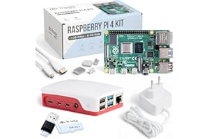 db-tronic Raspberry Pi 4 4GB Starter Kit | Edition | Strömförsörjning 15W | Hölje | Kylflänsset | Micro HDMI 4K