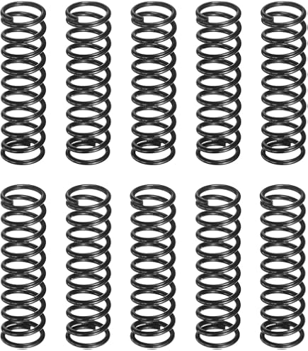 65Mn Wire Diameter 1.0 Mm Cylidrical Coil Compression Spring Return - Foto 7