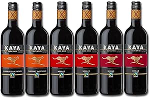 ‎LANGGUTH ERBEN LANGGUTH ERBEN Kaya Fairtrade LANGGUTH ERBEN Rotwein Probierpaket Trocken - Wein Südafrika (6 X 0.75 L)