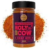 Holy Cow BBQ Rub Beef Seasoning - 100% Natural &amp; Perfectly Balanced - Brings Amazing Flavor to Any Cut of Meat - Large Jar (2
