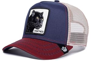 Goorin Bros. The Farm Original Core czapka z daszkiem unisex z zapięciem na zatrzask z tyłu, granatowa (The Panther), jeden rozmiar, jeden rozmiar