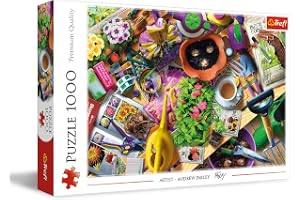 Trefl - Ordning och reda i trädgården - Pussel 1000 bitar - DIY läggspel, Kreativ underhållning, Klassiskt pussel för vuxna o