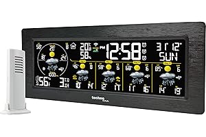 Technoline WD3050 Smart Life Wetterstation: Präzise 5-Tage-Vorhersagen, App-Steuerung, Alarmfunktionen & Mehr – Ihr persönlicher Wetterexperte für Zuhause!