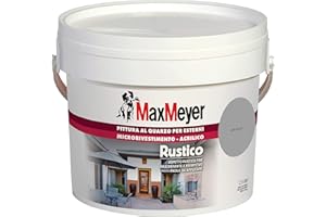 MaxMeyer Pittura per esterni Quarzo Rustico GRIGIO 2,5 L