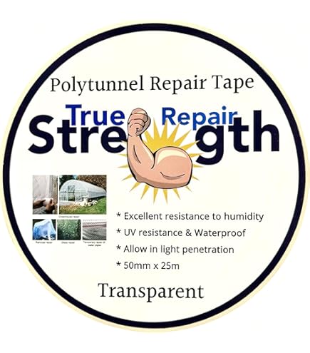 thumbnail image 2 of Poly Film Patch Tape 6x108 FT Greenhouse Repair Tape - Heavy Duty 6 Mil Heavy Duty Plastic Sheeting 2 of 9