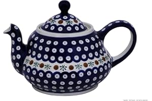 UNBEKANNT Original Bunzlauer Keramik Teekanne 1.50 Liter im Dekor 41
