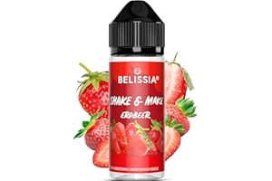 ‎BELISSIA Belissia Shake and Make - Erdbeer - Hochdosiertes Lebensmittel Aroma 10ml mit praktischer Schüttelflasche zum mischen. Für Lebensmittel, Kochen, Backen, Hobby, Raumerfrischung uvm.