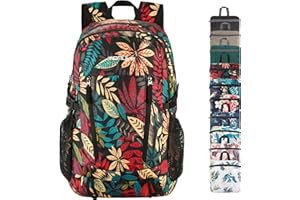 Tomule Mochila Trekking Senderismo Impermeabile Deporte Montana Bicicleta Playa Portatil Plegable Bolsa Viaje Accesorios Trabajo Hombre Trail Mujer Regalo Para Gimnasio Infantil 40L