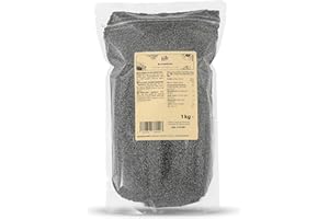 KoRo - Graines de pavot bleu | 1kg | Sans conservateurs