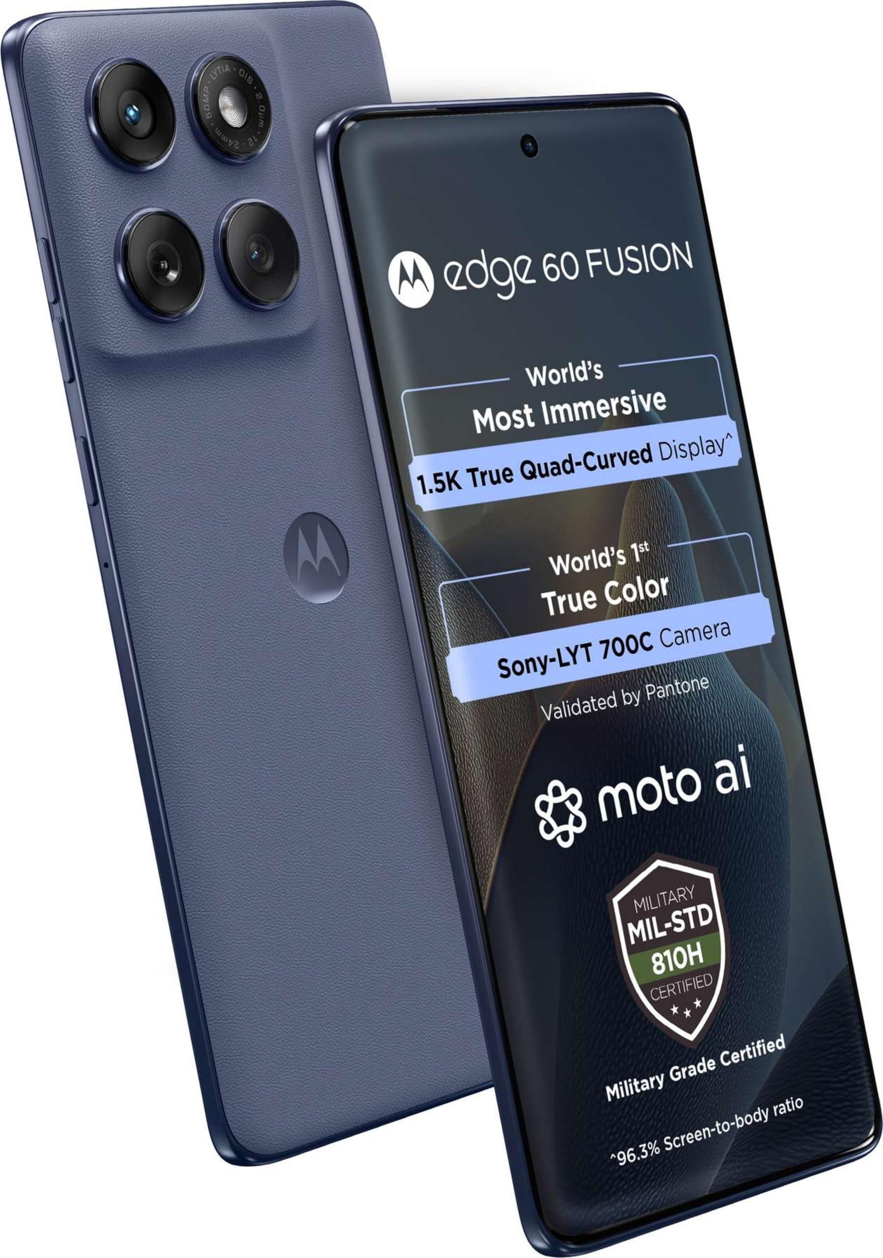 MOTOROLA Edge 60 Fusion 5G (PANTONE Slipstream, 256 GB) (8 GB RAM)