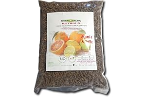 NEEM ITALIA Concime per Agrumi Limoni Arance ECC.. / acidofile Organico Nutrik S professsionale 6-6-10 con NEEM Confezione da 2 kg